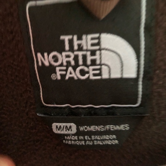Brown Size M Womens North Face Fleece Jacket - Picture 4 of 4